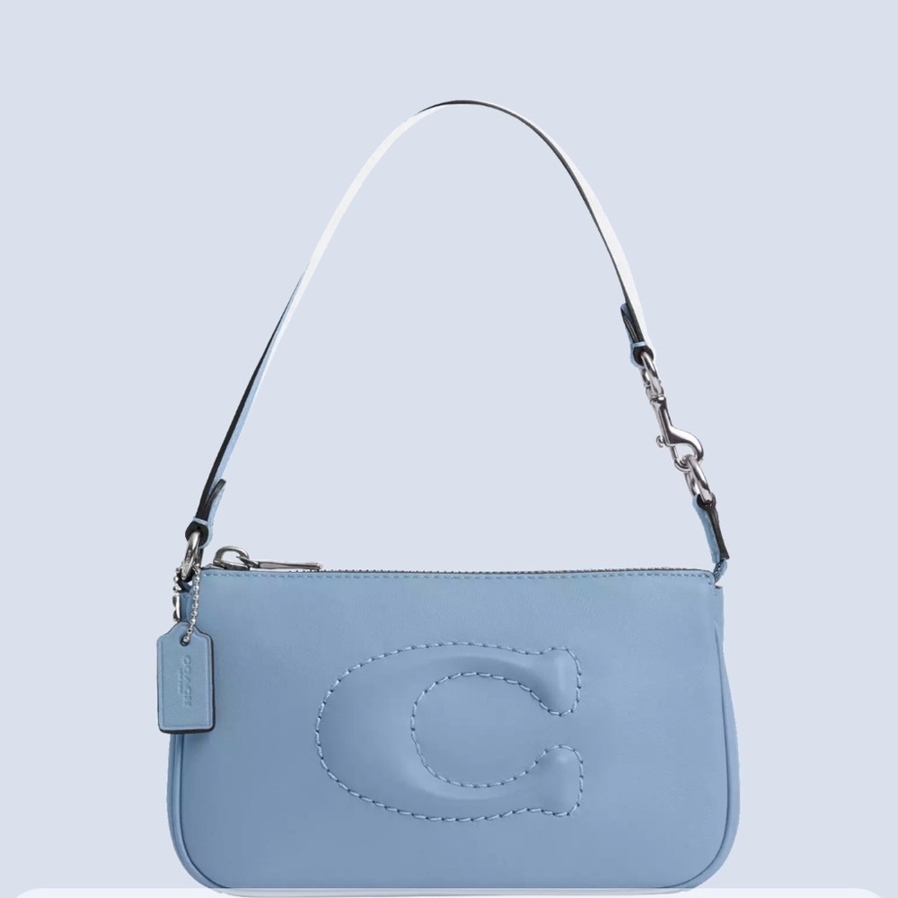 Coach Light Blue Shoulder Bag